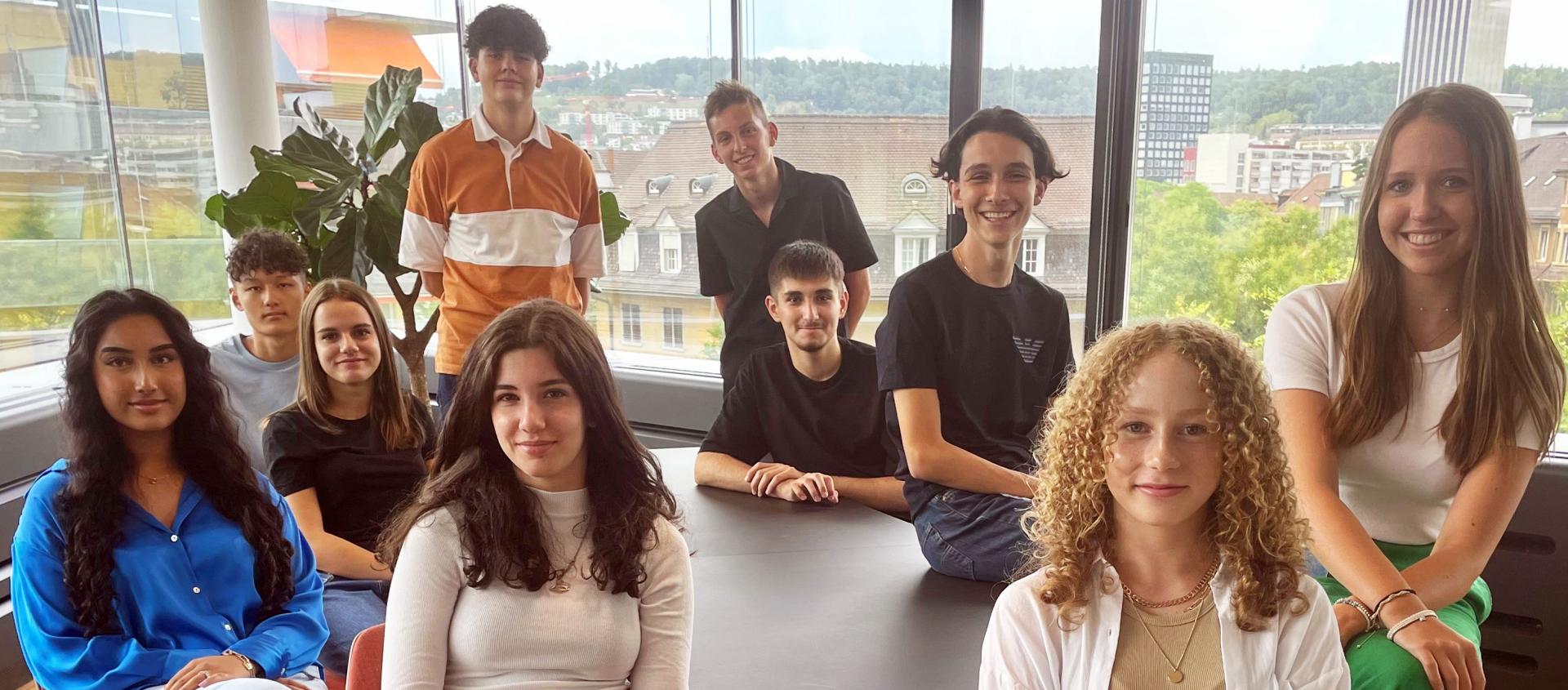Zehn neue Lernende in der SVA Zürich